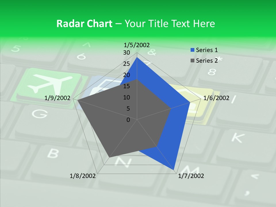 Computer Key Background PowerPoint Template