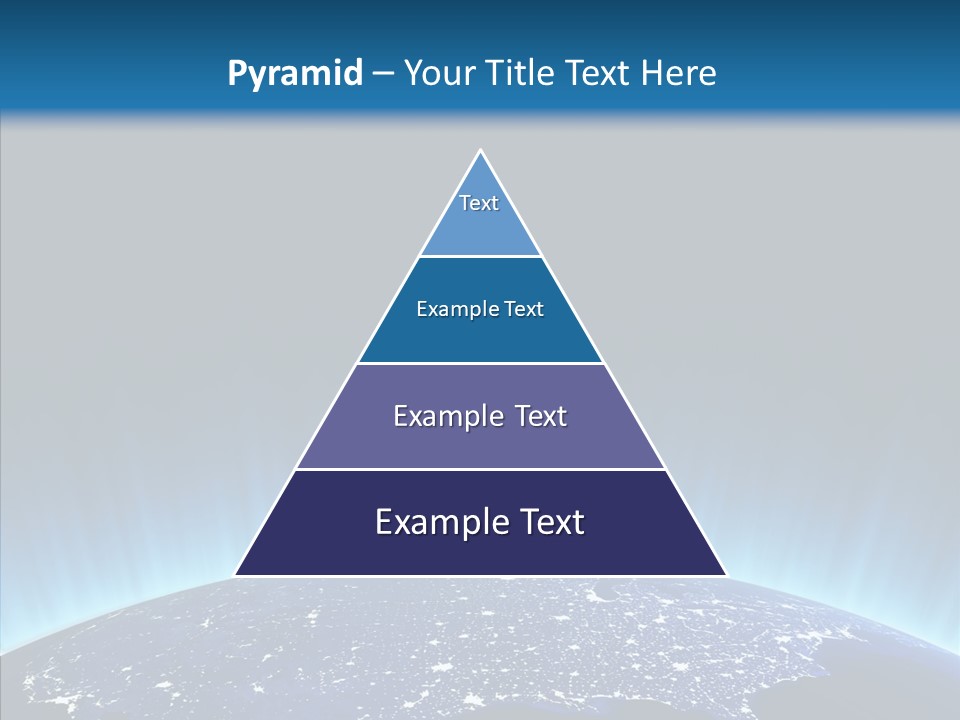 America Graphic Globe PowerPoint Template