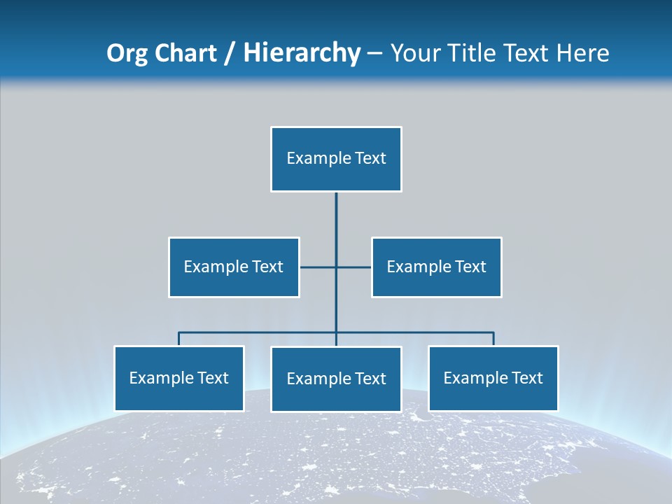 America Graphic Globe PowerPoint Template