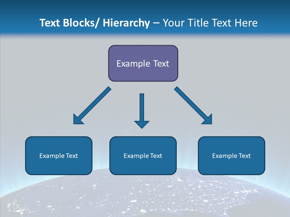 America Graphic Globe PowerPoint Template