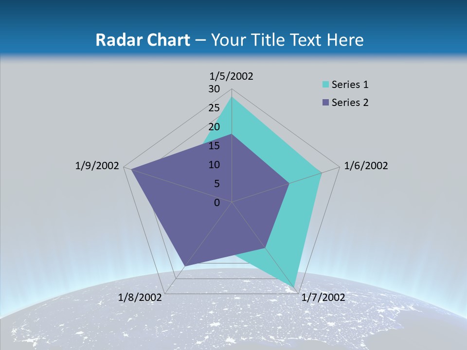 America Graphic Globe PowerPoint Template