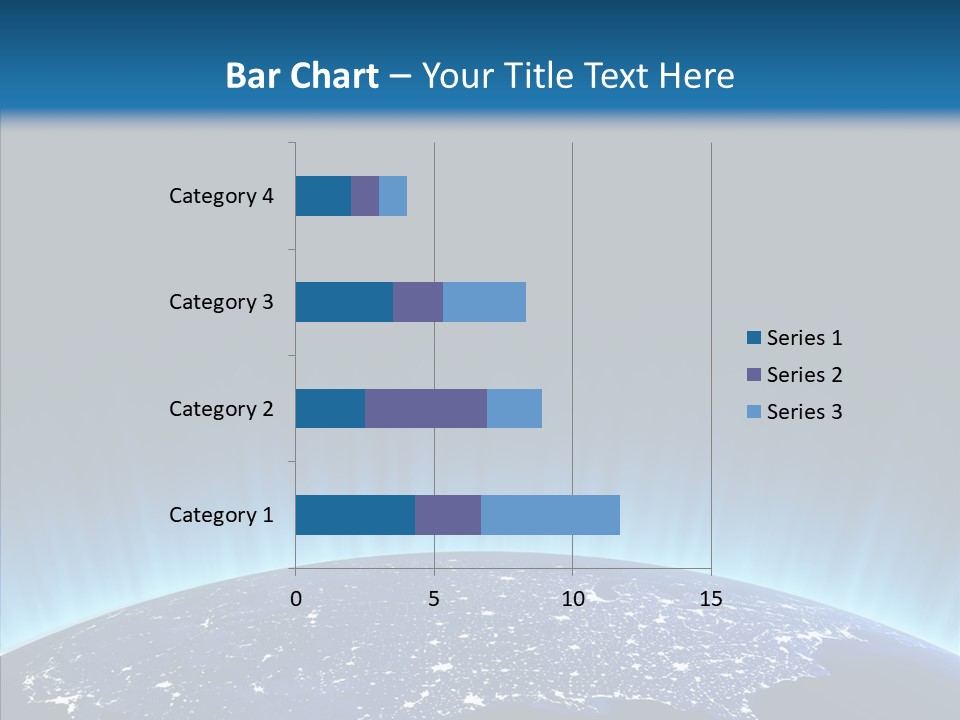 America Graphic Globe PowerPoint Template