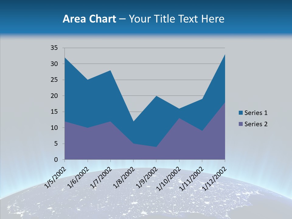 America Graphic Globe PowerPoint Template