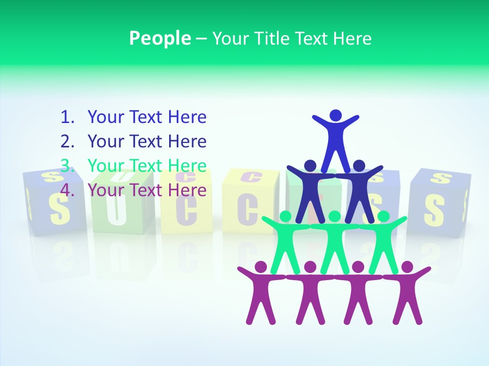 Human Team Humorou PowerPoint Template