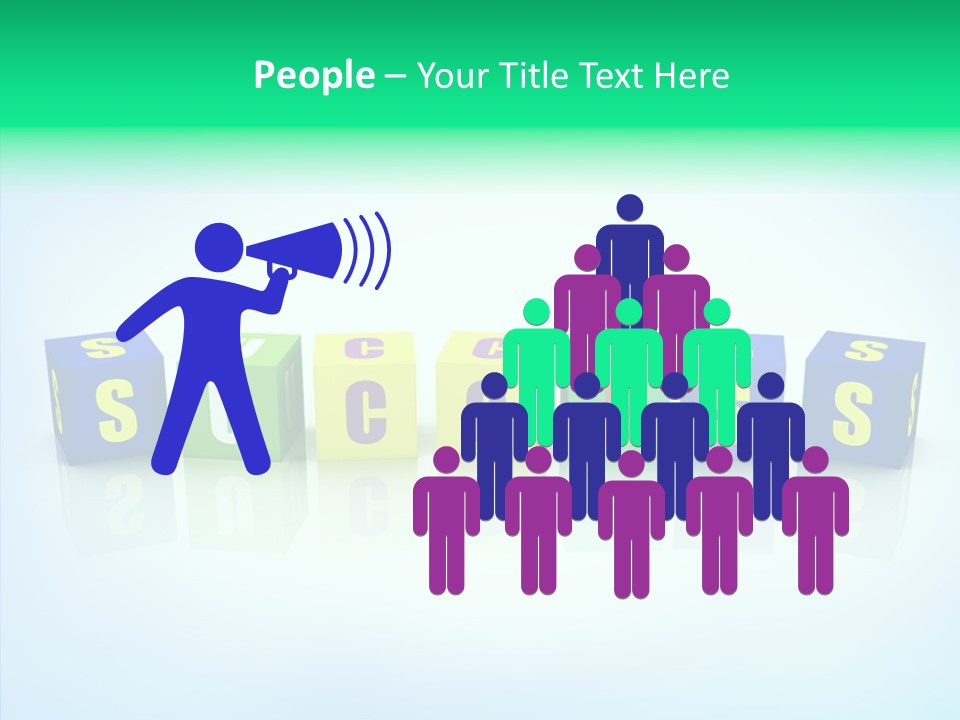 Human Team Humorou PowerPoint Template