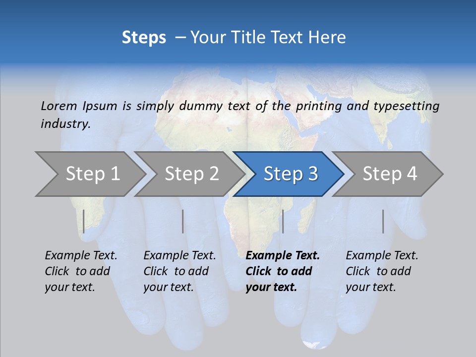 Geography Future Global PowerPoint Template