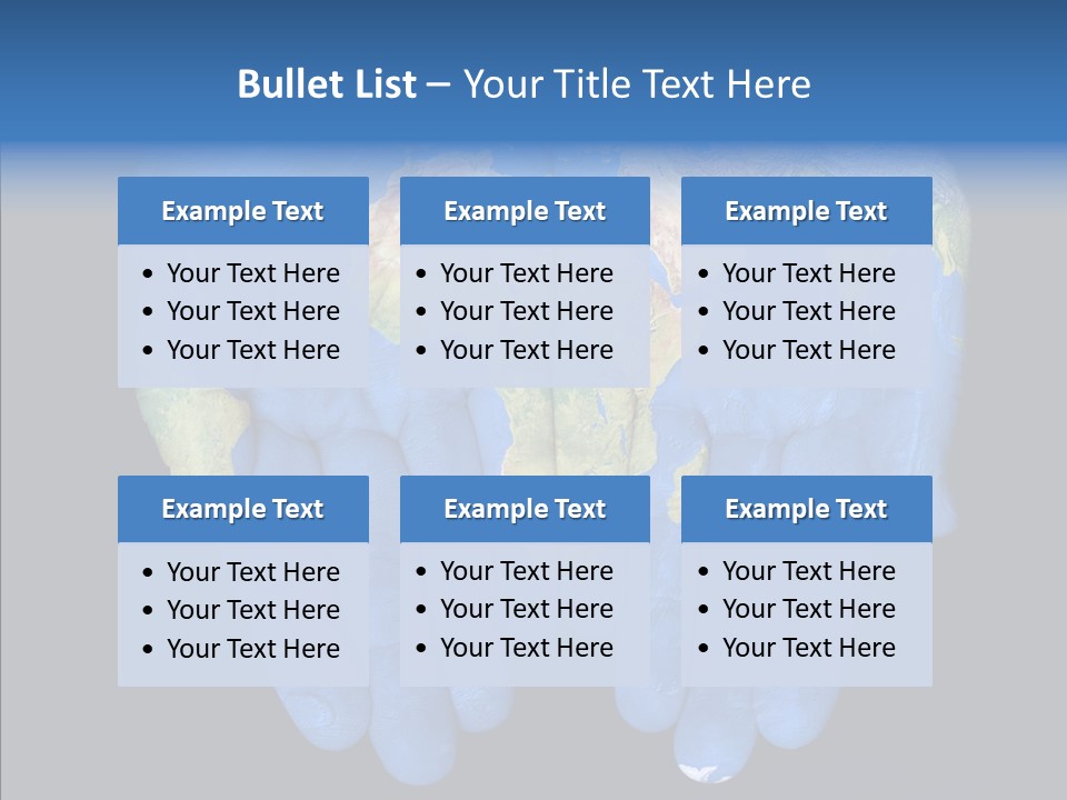 Geography Future Global PowerPoint Template