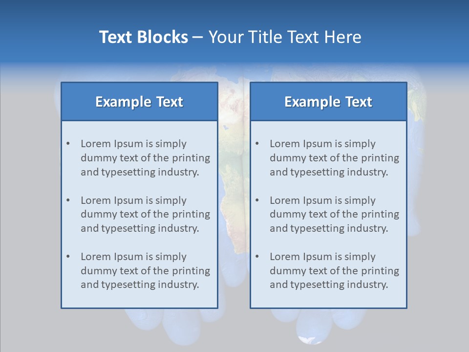 Geography Future Global PowerPoint Template