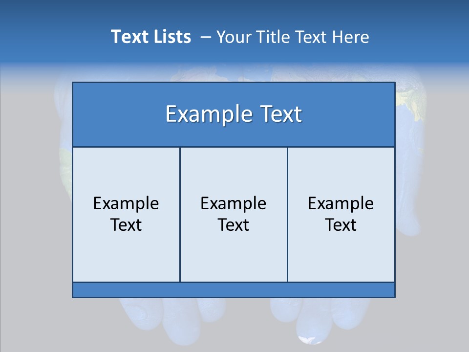 Geography Future Global PowerPoint Template