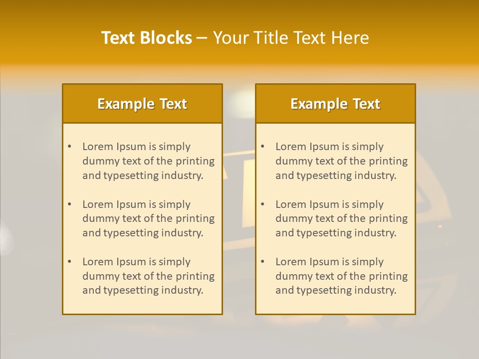 Reflection Automobile Car PowerPoint Template