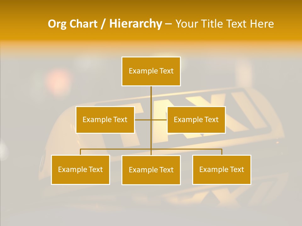 Reflection Automobile Car PowerPoint Template