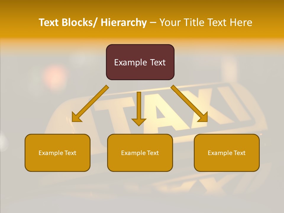 Reflection Automobile Car PowerPoint Template