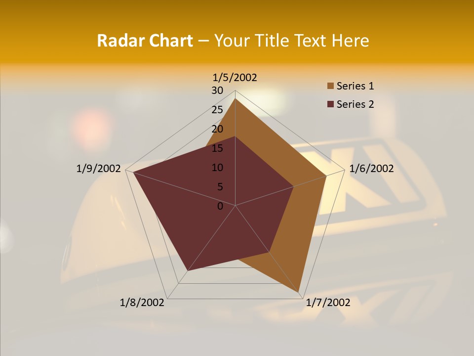 Reflection Automobile Car PowerPoint Template