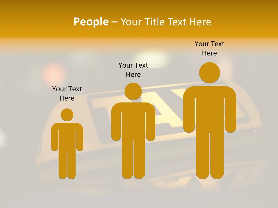 Reflection Automobile Car PowerPoint Template