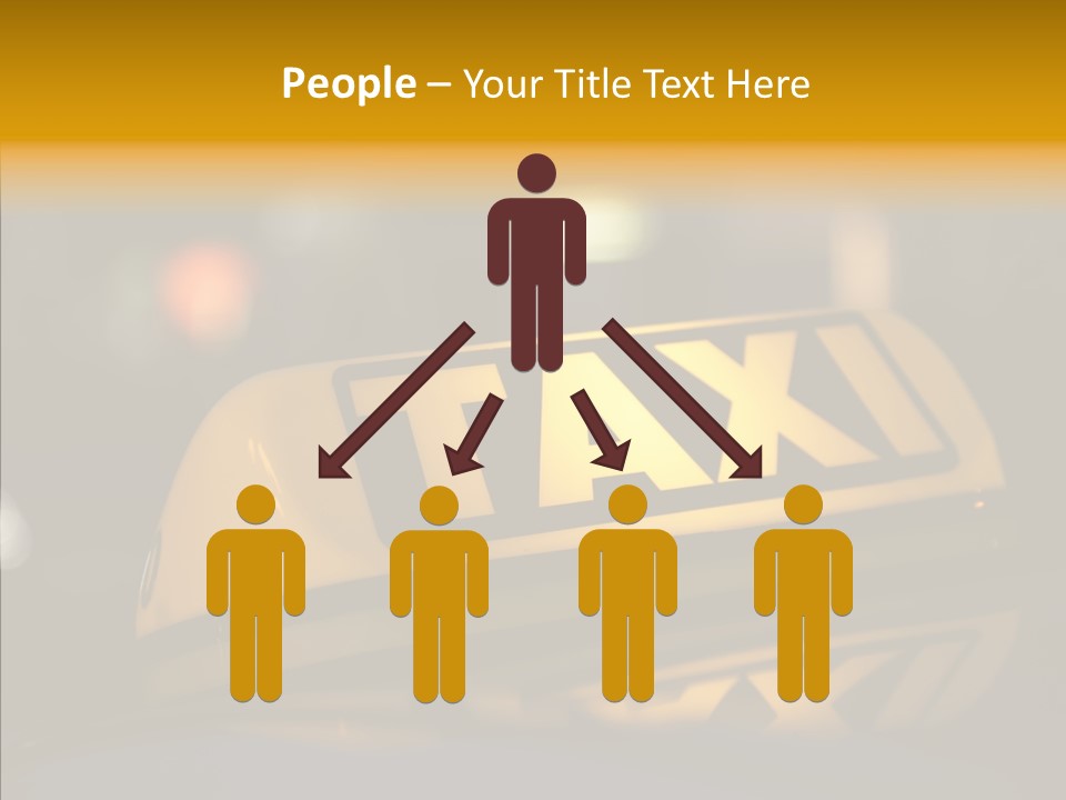 Reflection Automobile Car PowerPoint Template