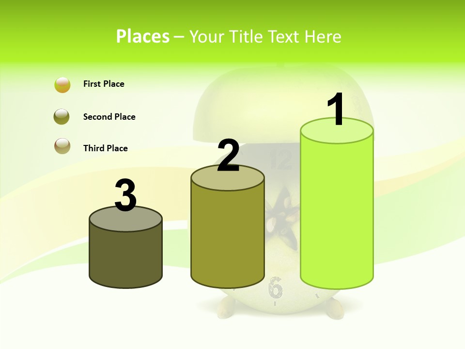 Diet Apple Signal PowerPoint Template