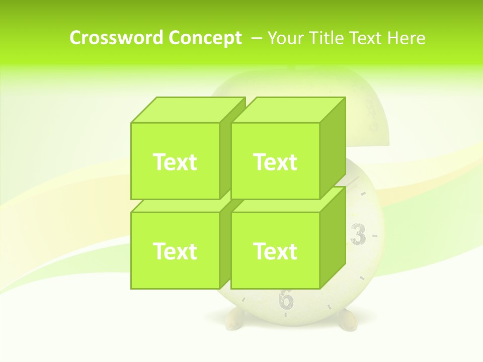 Diet Apple Signal PowerPoint Template