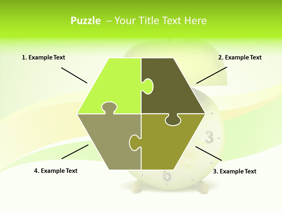 Diet Apple Signal PowerPoint Template