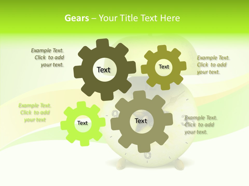 Diet Apple Signal PowerPoint Template