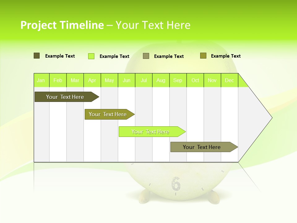 Diet Apple Signal PowerPoint Template