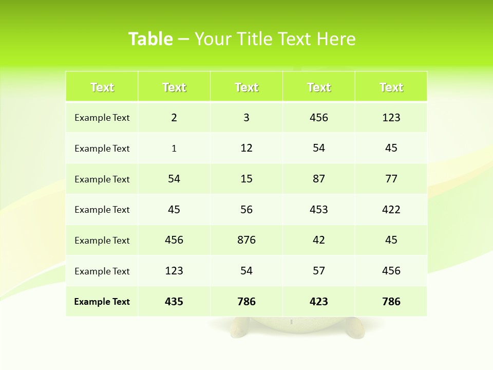 Diet Apple Signal PowerPoint Template