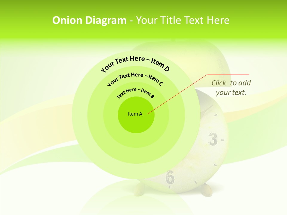 Diet Apple Signal PowerPoint Template