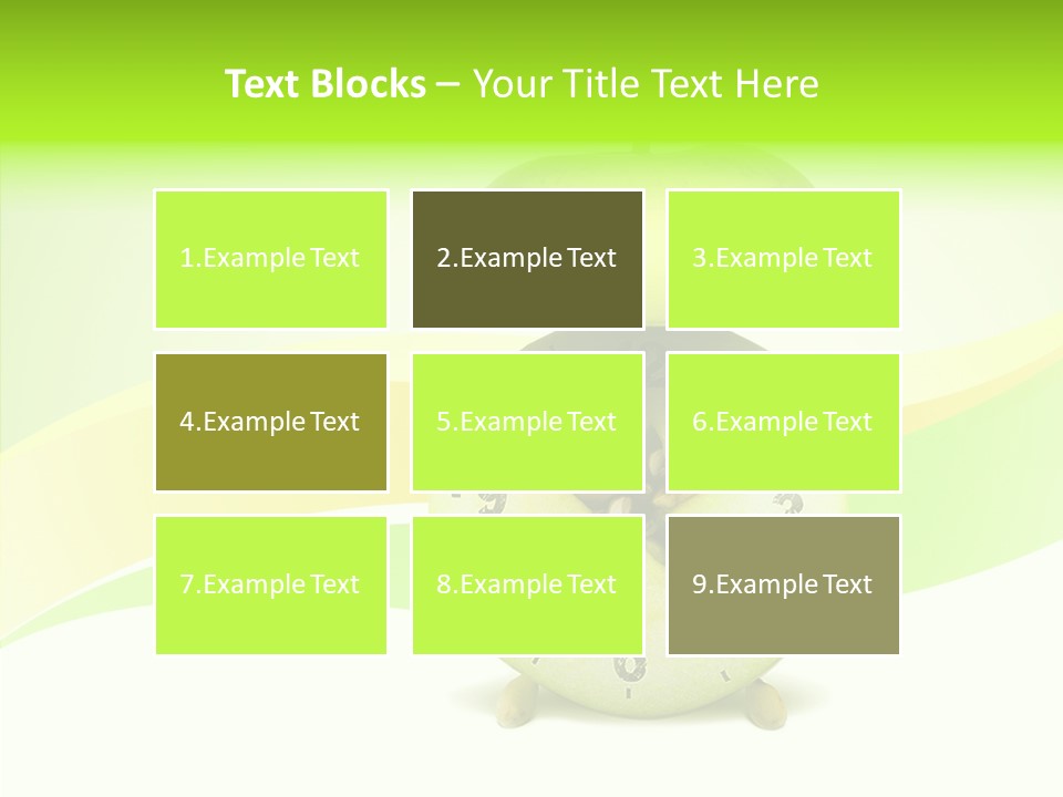 Diet Apple Signal PowerPoint Template