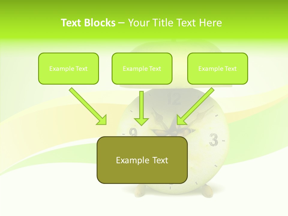 Diet Apple Signal PowerPoint Template