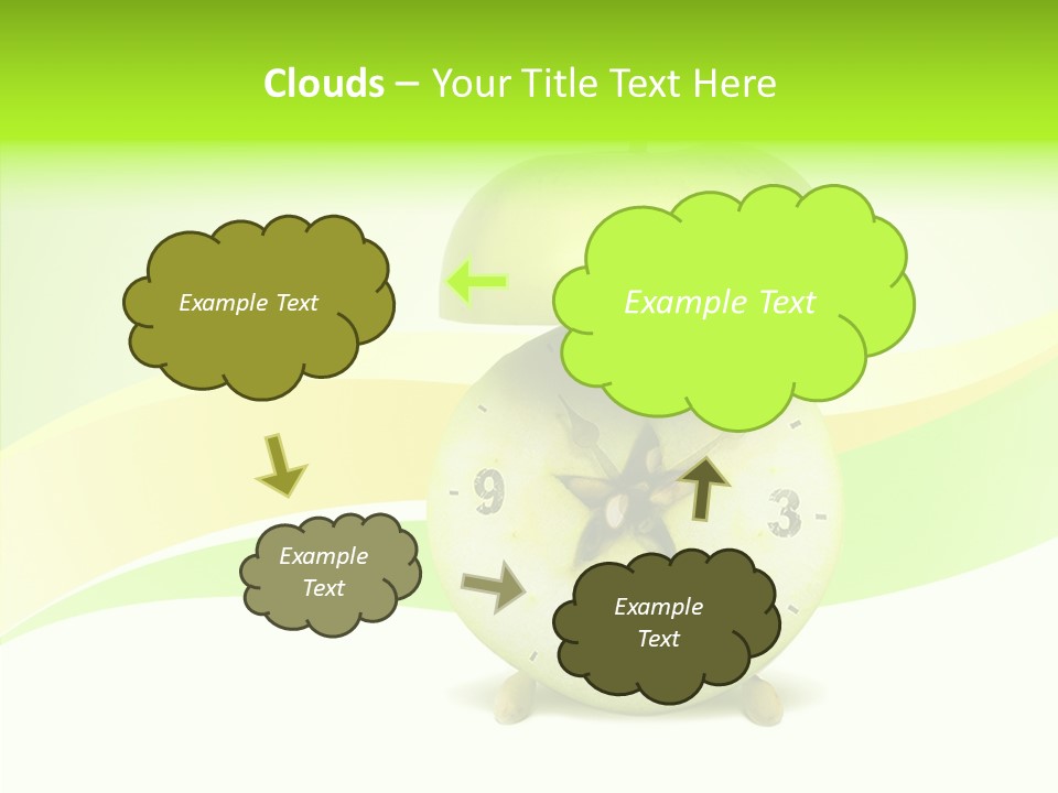 Diet Apple Signal PowerPoint Template