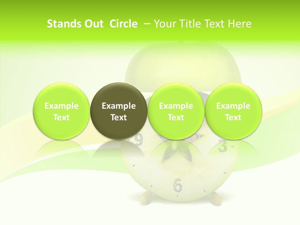 Diet Apple Signal PowerPoint Template