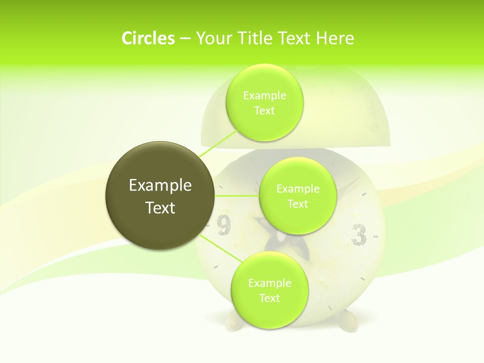 Diet Apple Signal PowerPoint Template