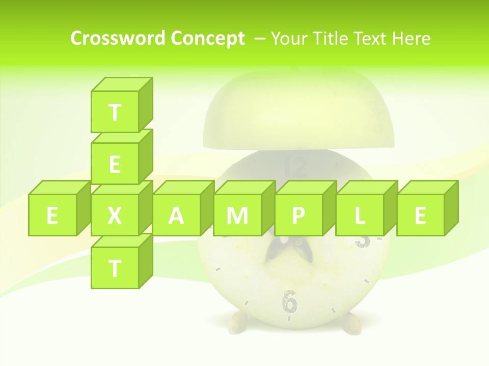 Diet Apple Signal PowerPoint Template