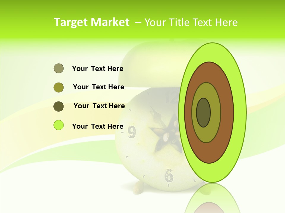 Diet Apple Signal PowerPoint Template