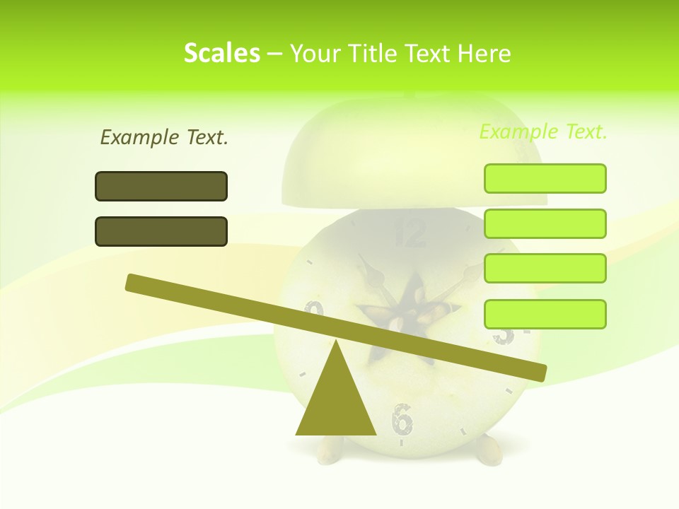 Diet Apple Signal PowerPoint Template