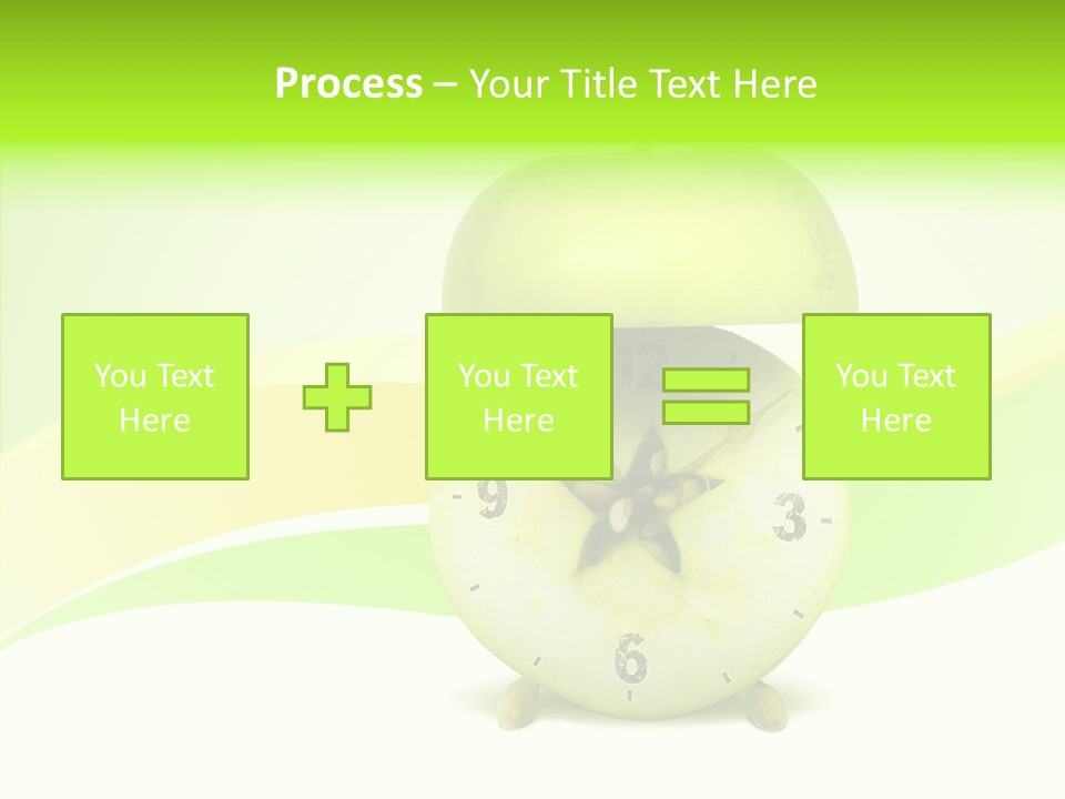 Diet Apple Signal PowerPoint Template