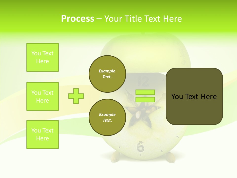 Diet Apple Signal PowerPoint Template