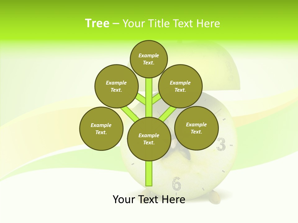 Diet Apple Signal PowerPoint Template