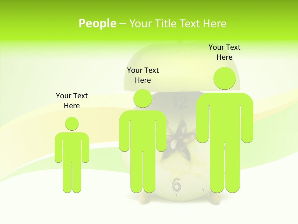 Diet Apple Signal PowerPoint Template