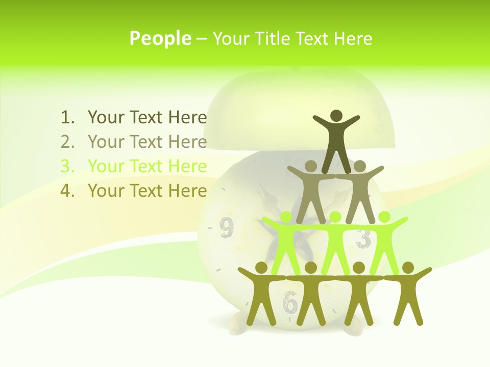 Diet Apple Signal PowerPoint Template