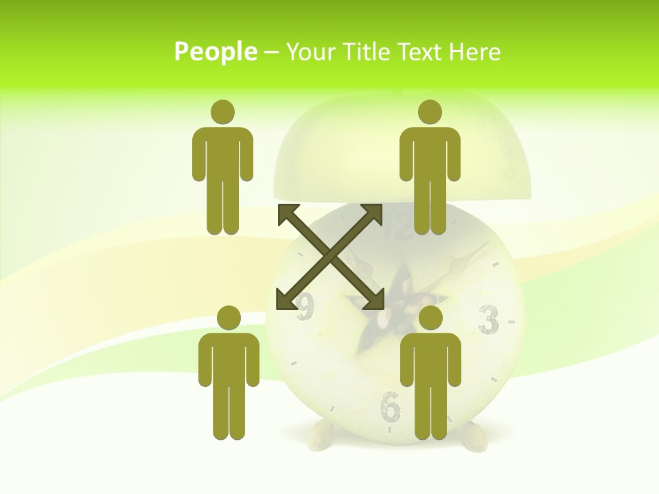 Diet Apple Signal PowerPoint Template