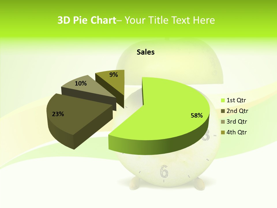 Diet Apple Signal PowerPoint Template