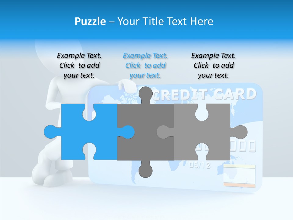 Buy Blue Loan PowerPoint Template