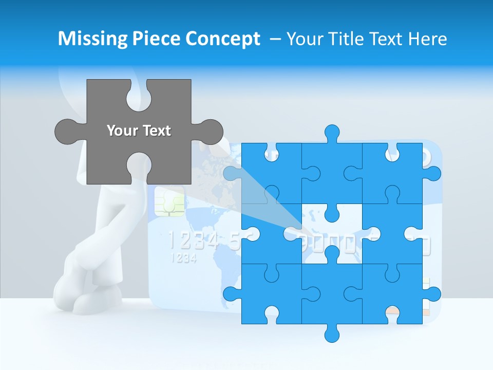 Buy Blue Loan PowerPoint Template