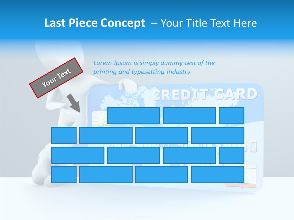 Buy Blue Loan PowerPoint Template