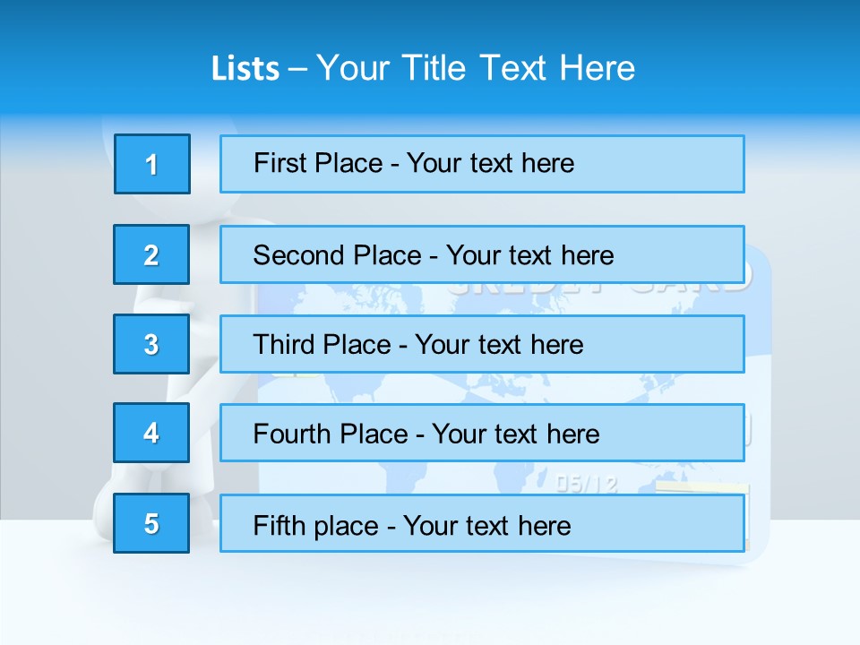 Buy Blue Loan PowerPoint Template