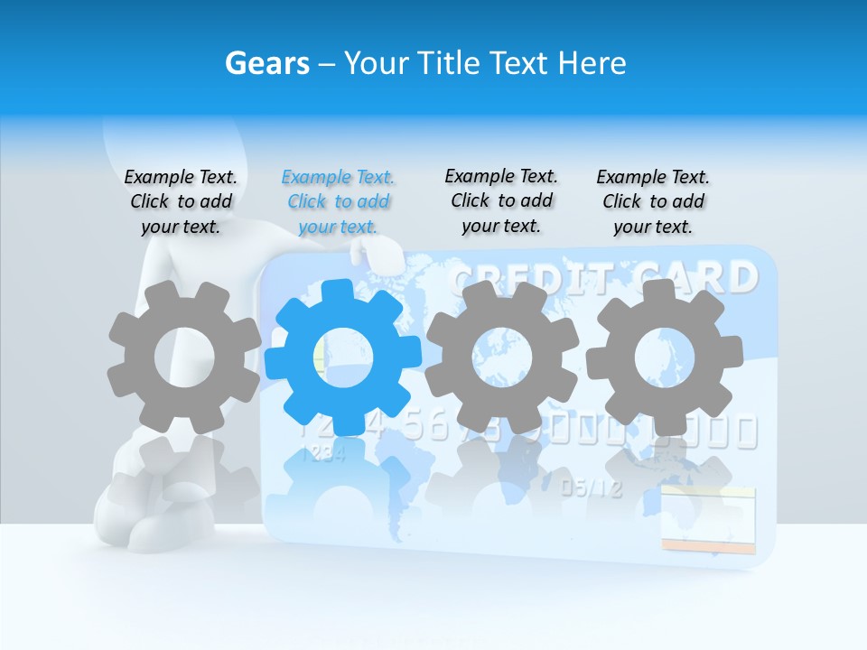 Buy Blue Loan PowerPoint Template