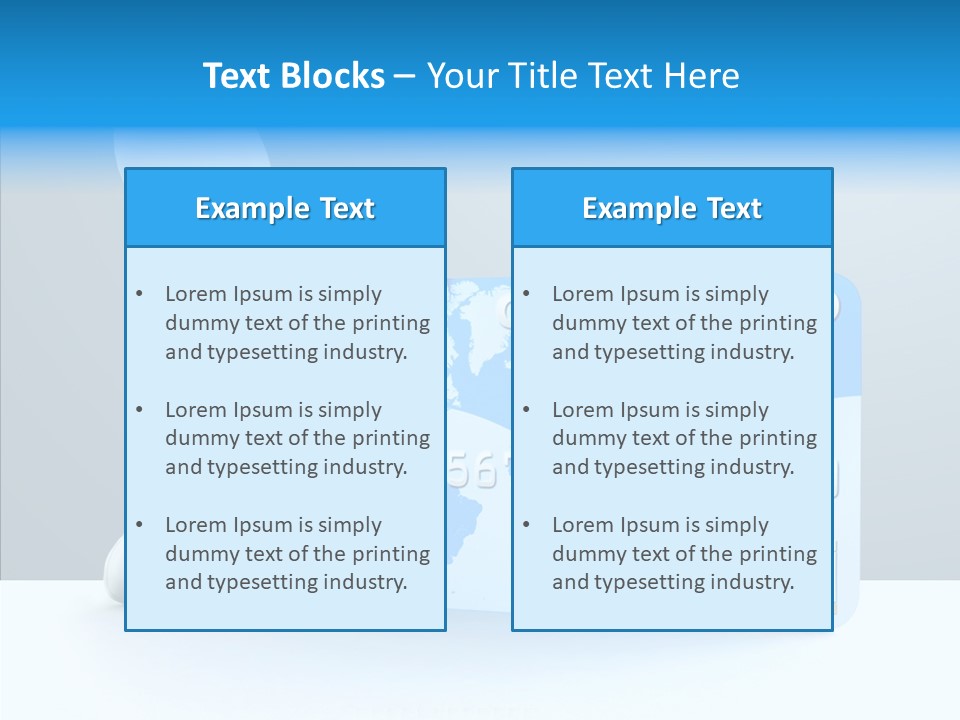 Buy Blue Loan PowerPoint Template