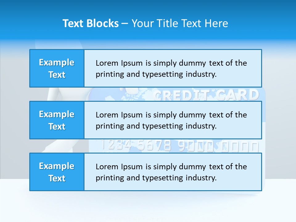 Buy Blue Loan PowerPoint Template