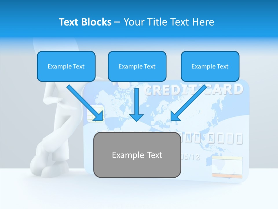 Buy Blue Loan PowerPoint Template