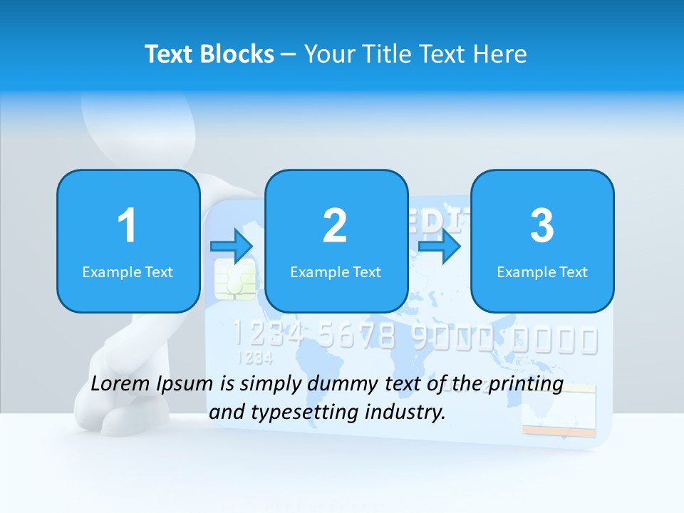 Buy Blue Loan PowerPoint Template